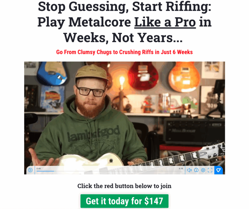 Simplistic Riff Mastery Review 2025: Info, Updates & Pricing