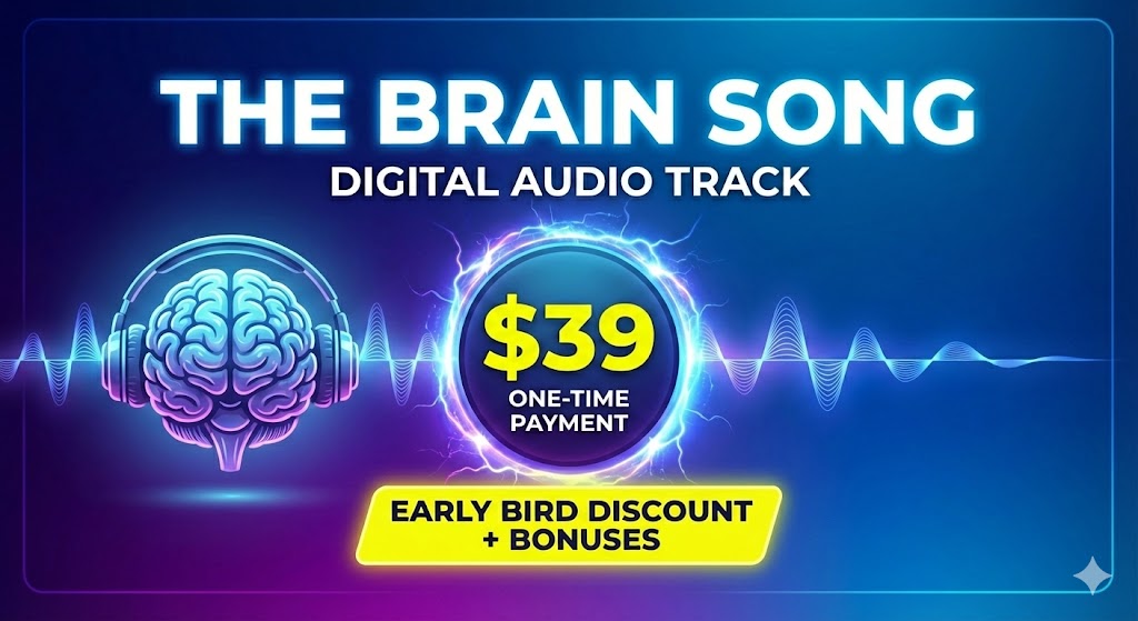 What is The Brain Song?
The Brain Song is a revolutionary, science-backed digital audio program designed to enhance cognitive function through sound therapy. It is not a pill, a supplement, or a rigorous mental exercise program. Instead, it is a simple, 17-minute daily audio session that you listen to, designed to activate your brain's natural ability to focus and recall information.
Created by neuroscientist Dr. Brain Johnson (sometimes associated in search queries with names like James Rivers Brain Song due to similar niche products), this program utilizes advanced Neuro-Acoustics. The core promise is simple: by listening to specific frequencies, you can stimulate the production of BDNF (Brain-Derived Neurotrophic Factor), often called "fertilizer for the brain," and encourage Gamma brain waves.
Experience The Difference. Order Now! Get Early Bird Discount + Bonuses