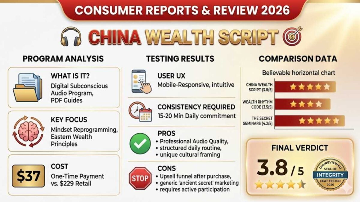 China Wealth Script - Consumer Reports & Review 2026